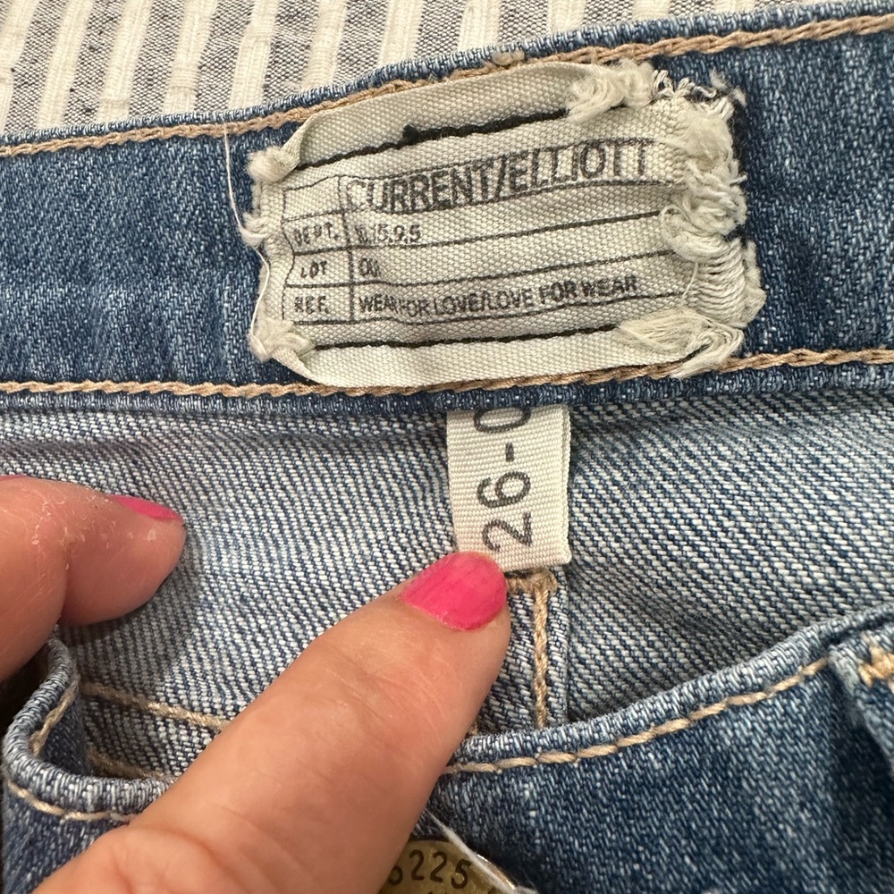 Current/Elliott Classic Denim Jeans